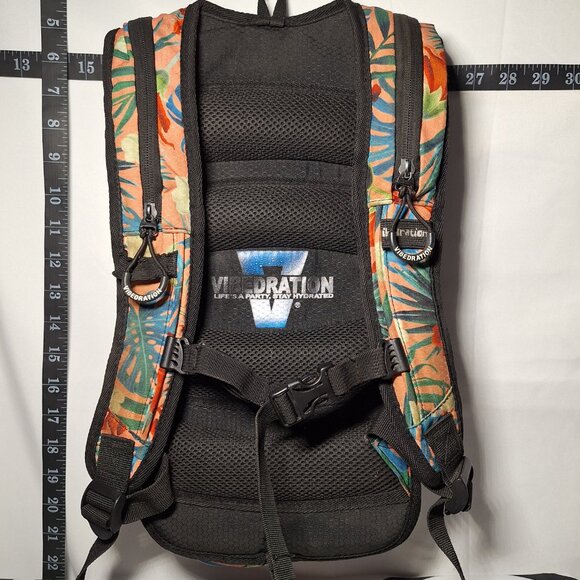 Vibedration Hydration Backpack w/o bladder - Tropical Floral - Used main image 9